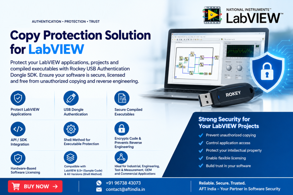 Copy Protection Solution for LabVIEW - USB Dongle-based Software Copy Protection and Licensing