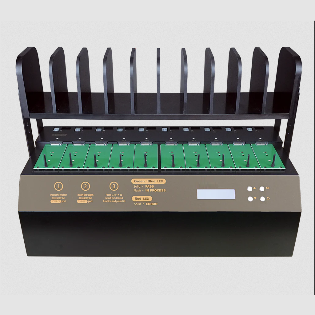 M.2/NVMe/SSD/PCIe/SATA Duplicator Cloner